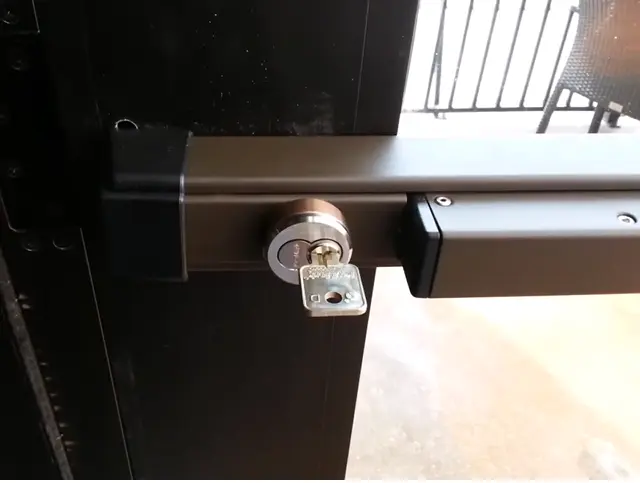 Commercial lock installed at a business in McGregor, TX