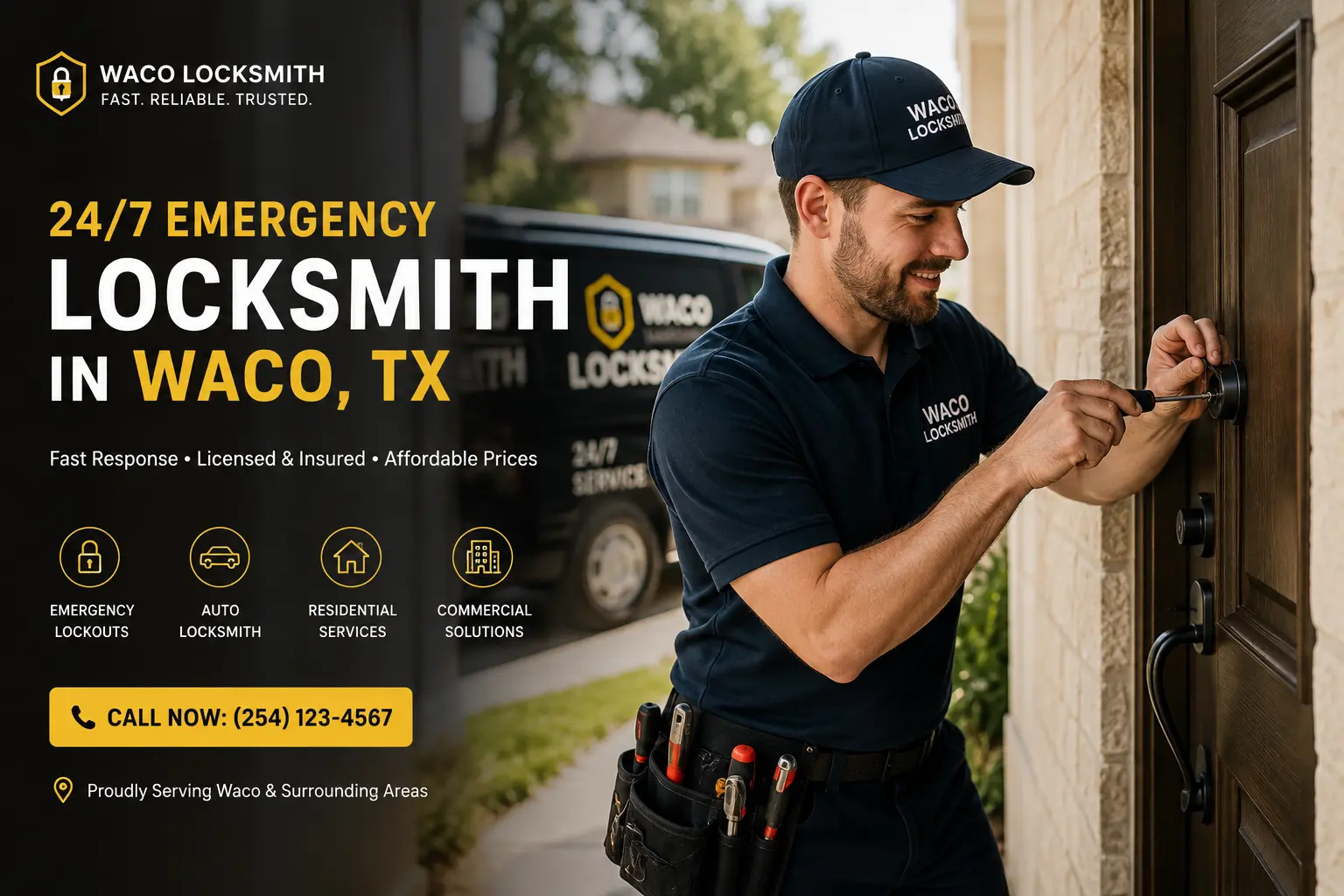 Waco locksmith customer service