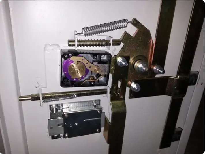 Newly installed lock system on a home in Robinson, TX